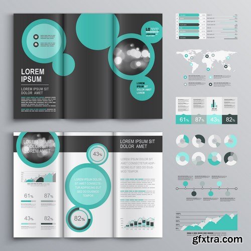 Corporate Brochure & Template - 50xEPS