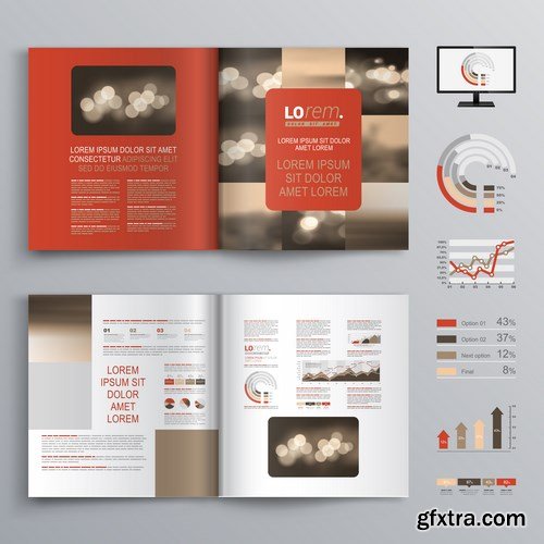 Corporate Brochure & Template - 50xEPS