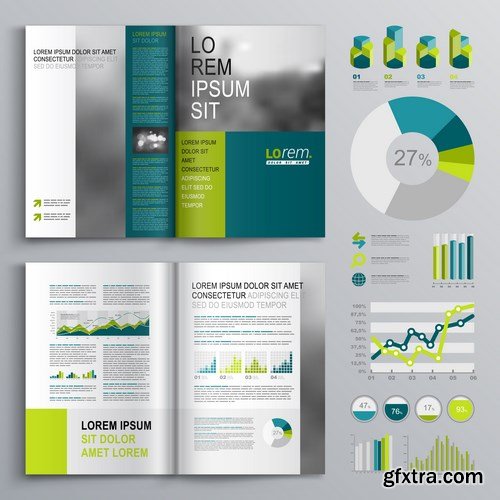 Corporate Brochure & Template - 50xEPS