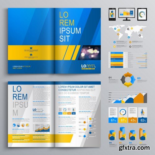 Corporate Brochure & Template - 50xEPS