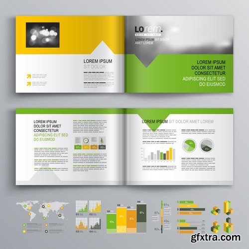 Corporate Brochure & Template - 50xEPS