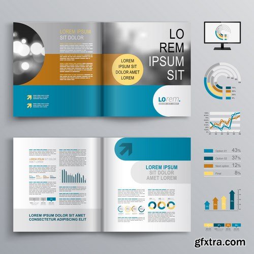 Corporate Brochure & Template - 50xEPS