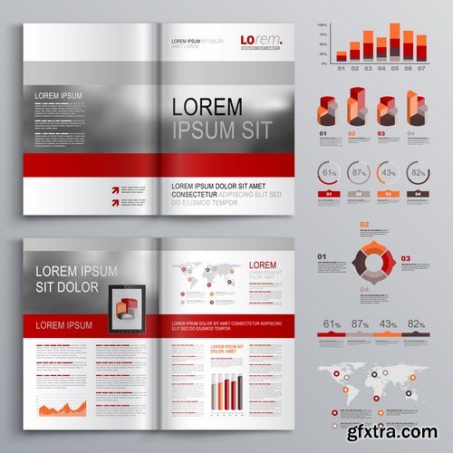 Corporate Brochure & Template - 50xEPS