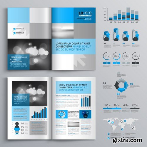 Corporate Brochure & Template - 50xEPS