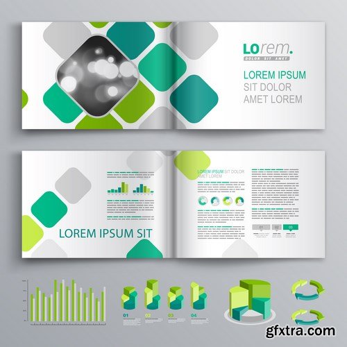 Corporate Brochure & Template - 50xEPS