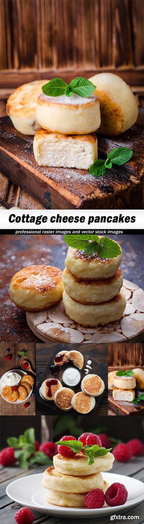 Cottage cheese pancakes - 5 UHQ JPEG