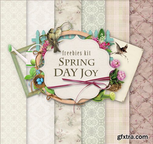 Scrap Kit - Spring Day Joy