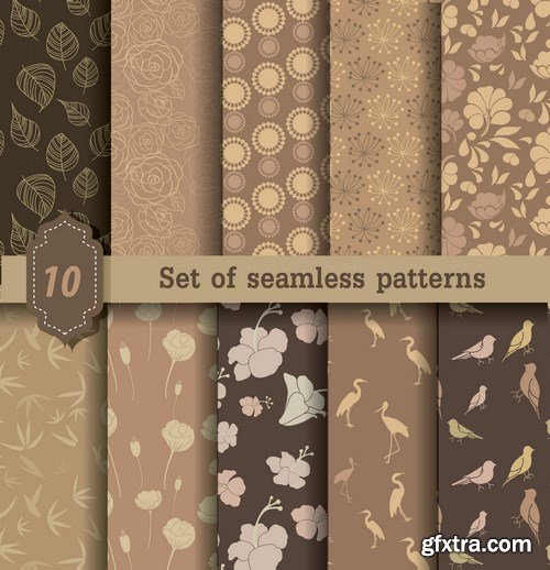 Seamless Pattern Collection - 57xEPS