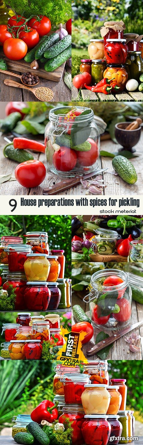 House preparations with spices for pickling