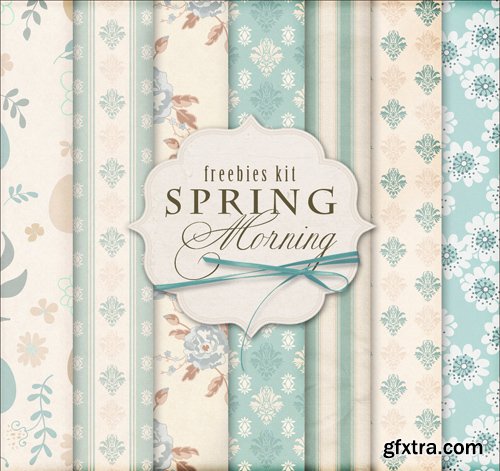 Ornamental Background Textures - Spring Morning