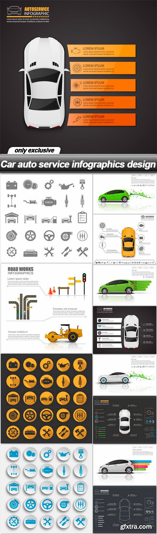 Service Car auto design - 13 EPS