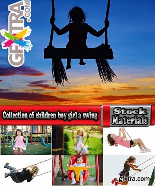 Collection of children baby boy girl a swing 25 HQ Jpeg