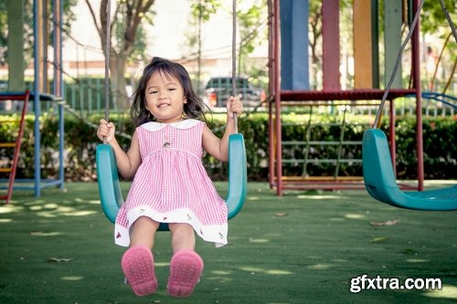 Collection of children baby boy girl a swing 25 HQ Jpeg