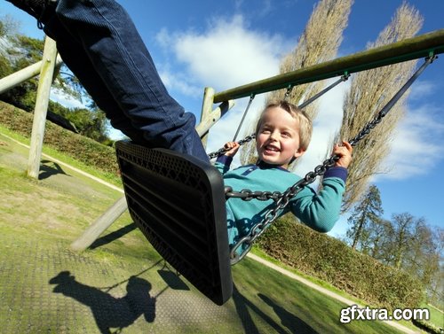 Collection of children baby boy girl a swing 25 HQ Jpeg