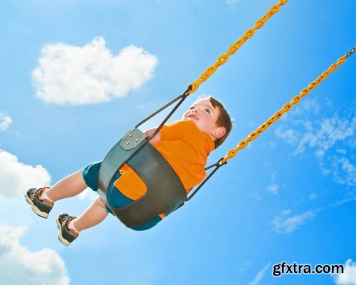 Collection of children baby boy girl a swing 25 HQ Jpeg