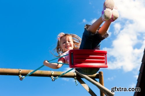 Collection of children baby boy girl a swing 25 HQ Jpeg