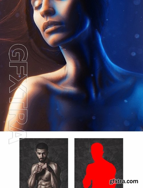 GraphicRiver - Double Light Photoshop Action 17340894