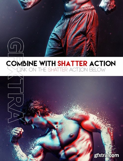 GraphicRiver - Double Light Photoshop Action 17340894