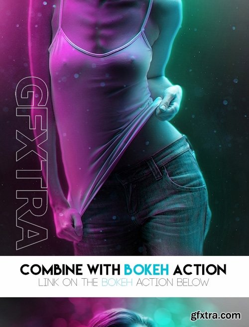 GraphicRiver - Double Light Photoshop Action 17340894