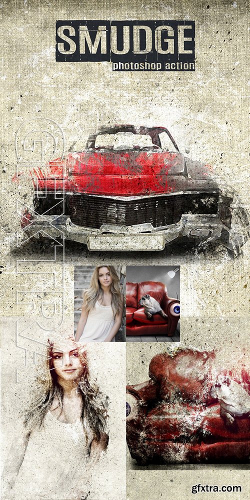 GraphicRiver - Smudge - Photoshop Action 17309824