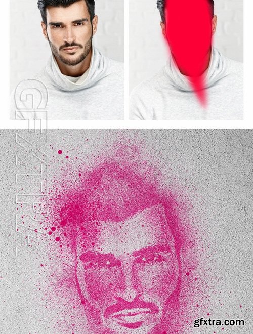 GraphicRiver - Spray Paint Photoshop Action 17369859