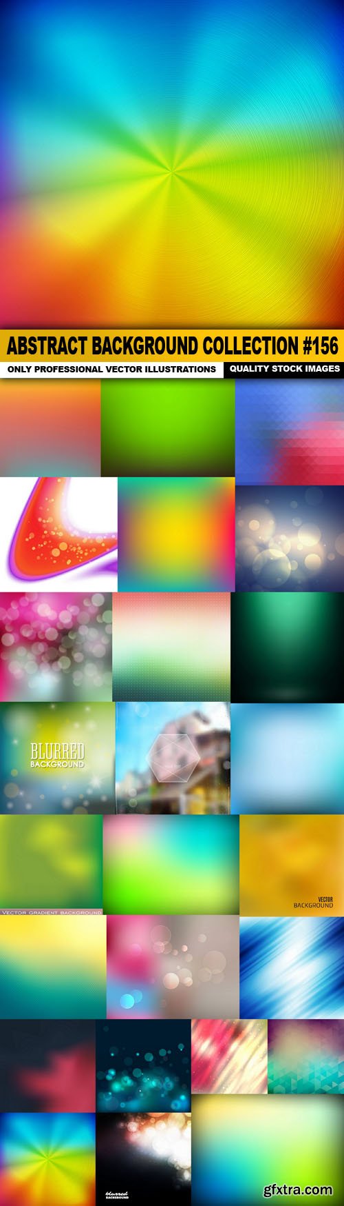 Abstract Background Collection #156 - 25 Vector