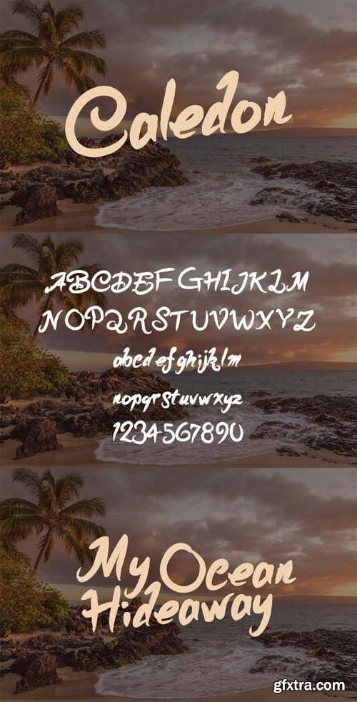 Caledon – Scribble Font