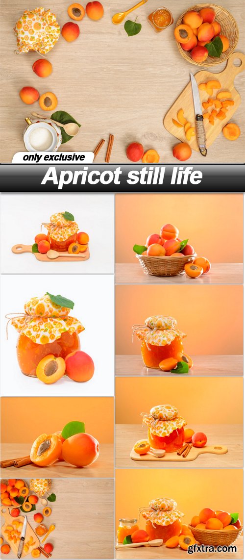 Apricot still life - 9 UHQ JPEG