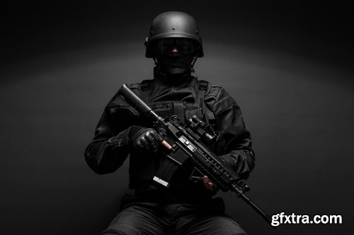 Collection Special Forces anti-terrorist squad soldier soldiers police weapons 25 HQ Jpeg