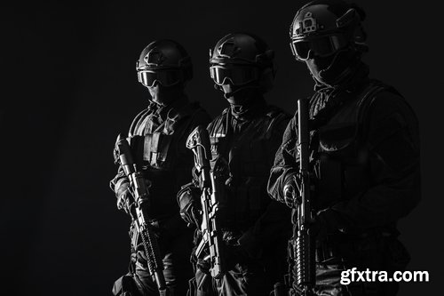 Collection Special Forces anti-terrorist squad soldier soldiers police weapons 25 HQ Jpeg