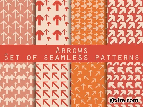 Collection of  wallpaper pattern background is 25 EPS