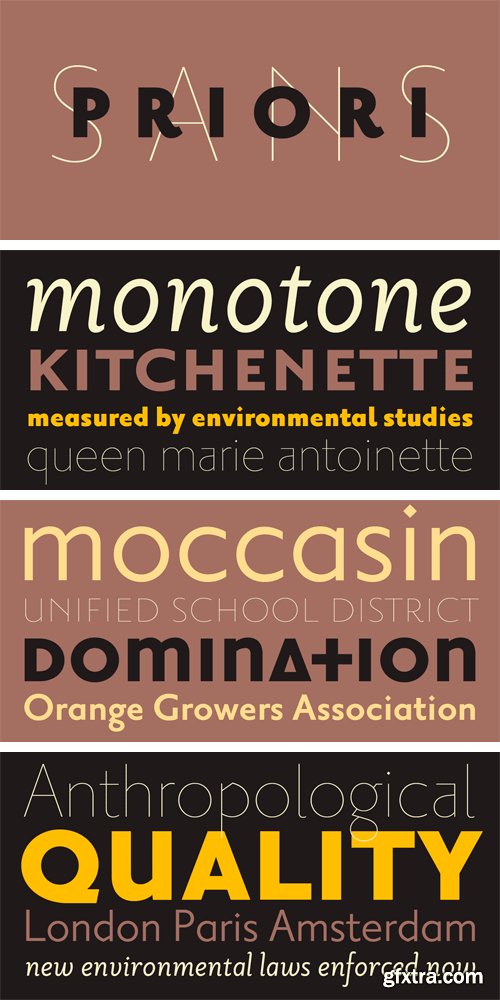 Priori Sans Font Family