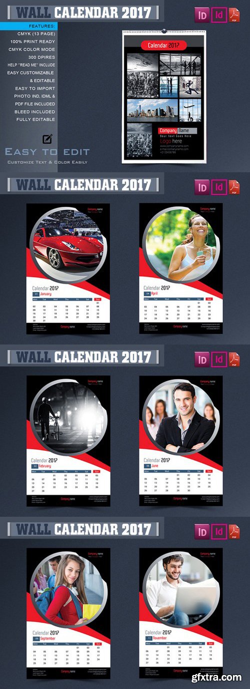 CM - Wall Calendar 2017 837579