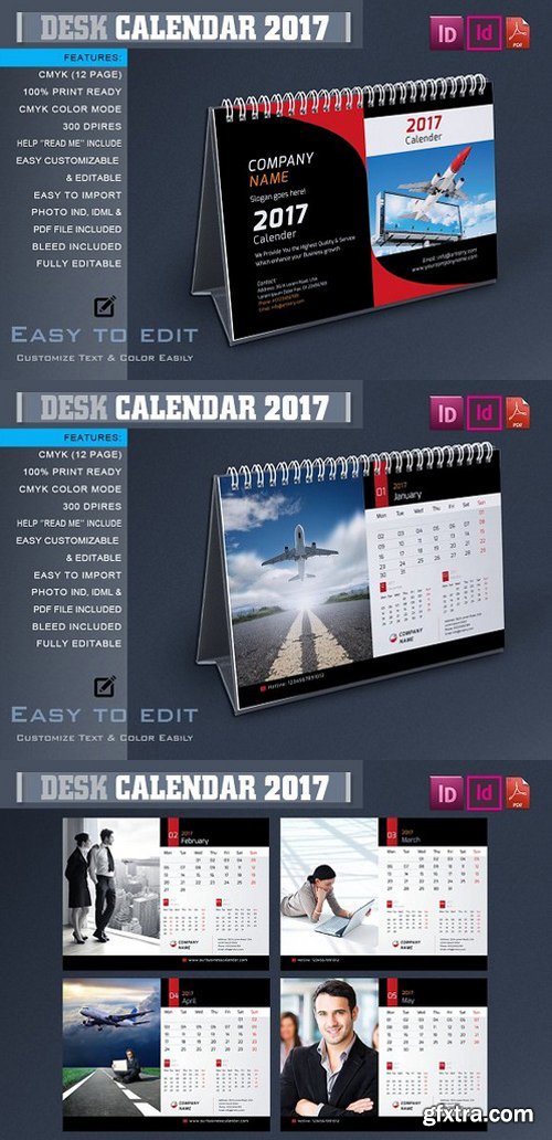 CM - Desk Calendar 2017 837575