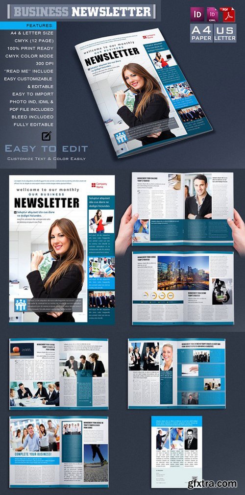 CM - Newsletter Template 837567