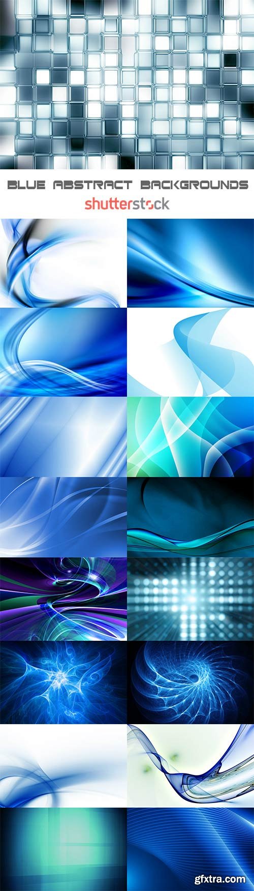 Blue abstract backgrounds