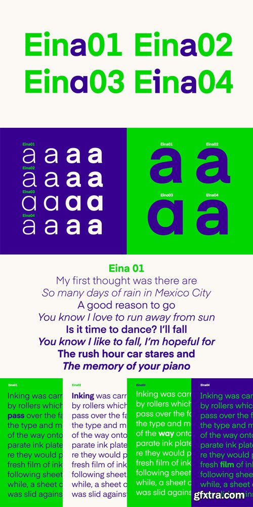 Eina Font Family $400