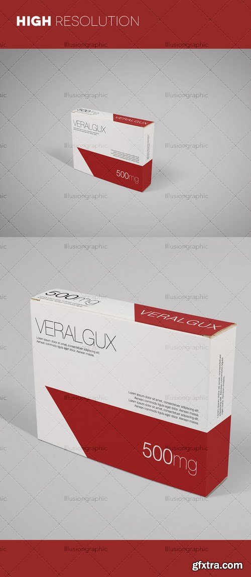 CM - Photorealistic Medicine Box Mockups 363059