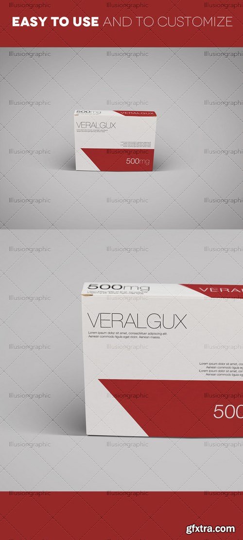 CM - Photorealistic Medicine Box Mockups 363059