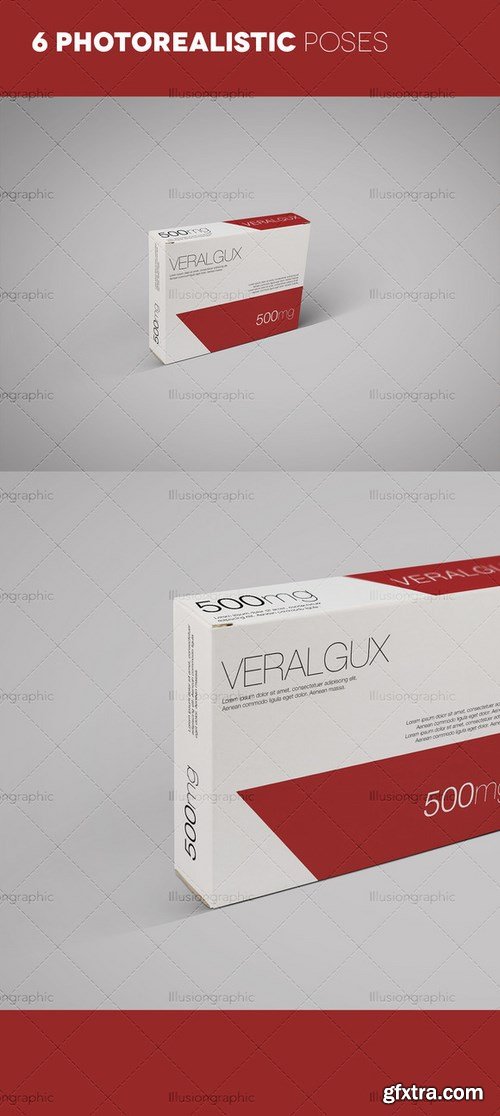 CM - Photorealistic Medicine Box Mockups 363059