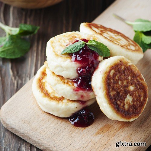 Cottage cheese pancakes 1 - 5 UHQ JPEG