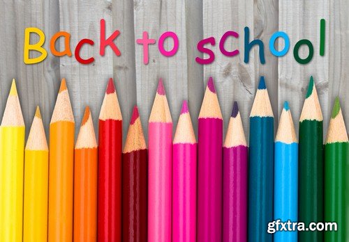 Back to school background - 5 UHQ JPEG