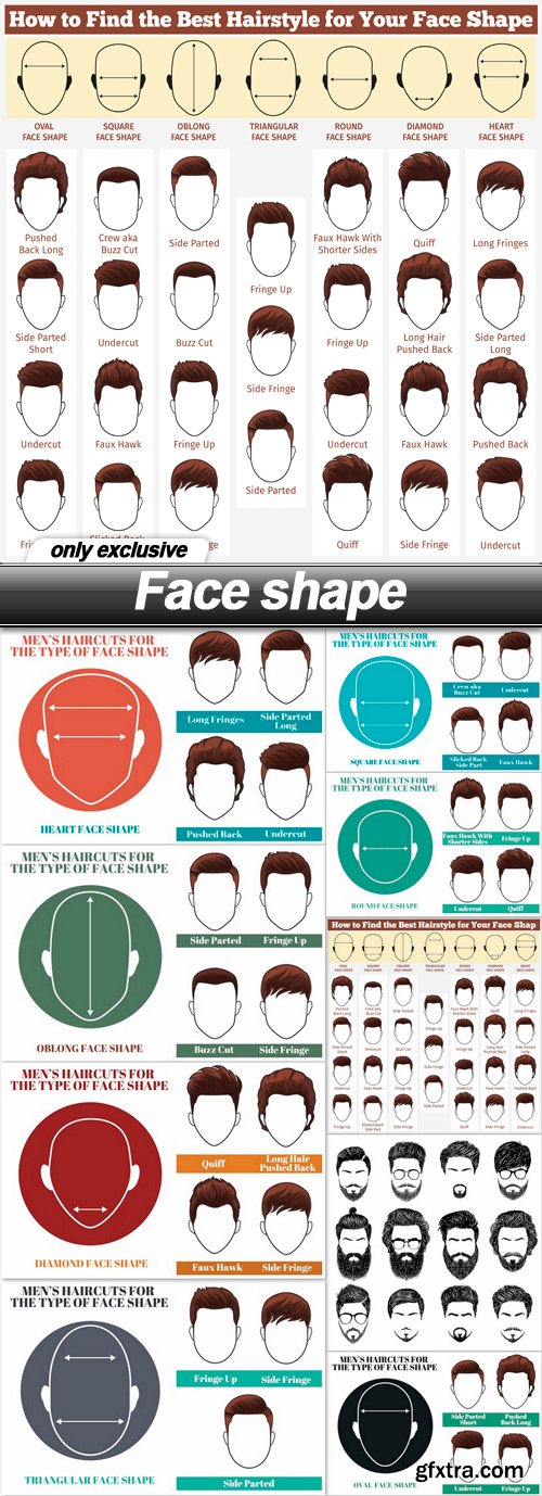 Face shape - 10 EPS