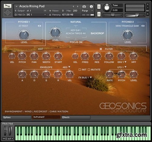 SonicCouture GEOSONICS KONTAKT NKS UPDATE-SYNTHiC4TE