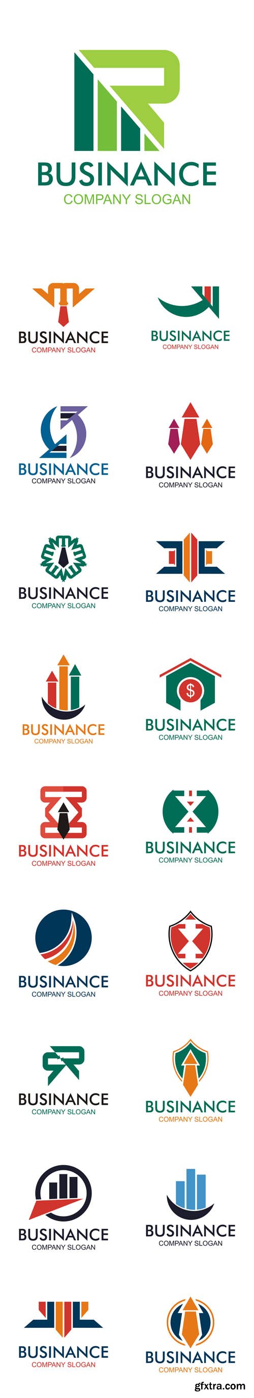 Vector Set - Finance Logos