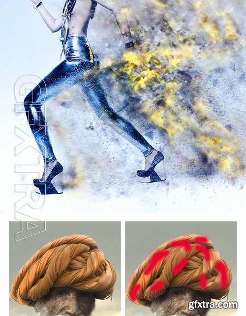 GraphicRiver - Particles Photoshop Action 17283359