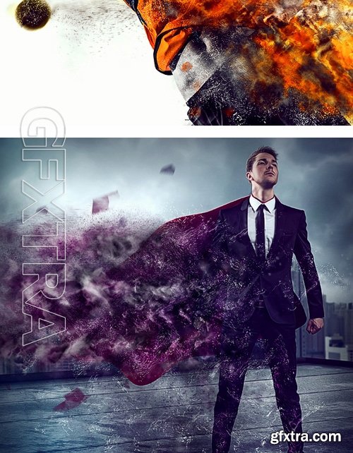 GraphicRiver - Particles Photoshop Action 17283359