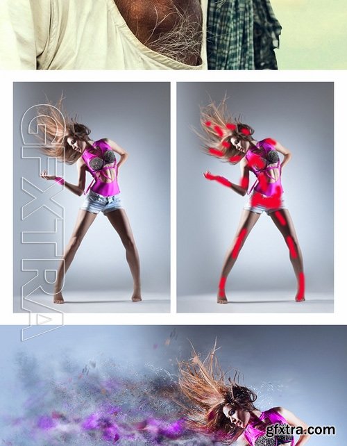 GraphicRiver - Particles Photoshop Action 17283359