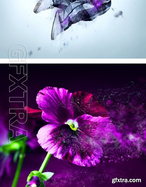 GraphicRiver - Particles Photoshop Action 17283359