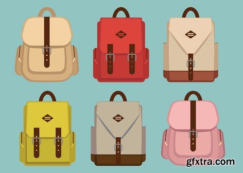 School bag - 5 EPS